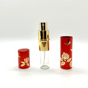 Red and Gold flower atomizer